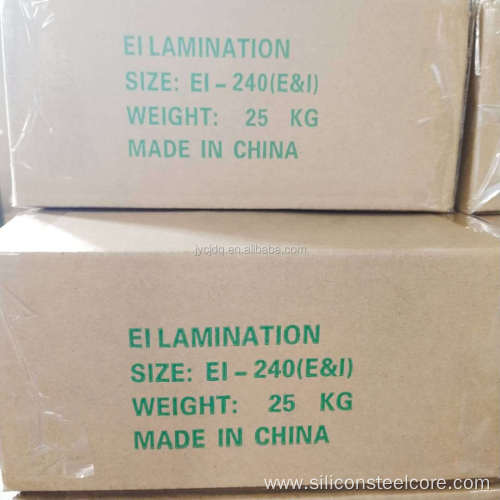 Chuangjia Insulating CoatingEI UI Transformer Core Silicon Steel Laminations 35W300-0.35*80*42